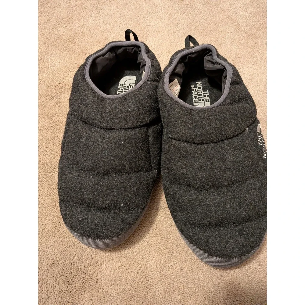 The North Face Mens ThermoBall Traction Mule Wool Charcoal Grey A1NH L 10-11